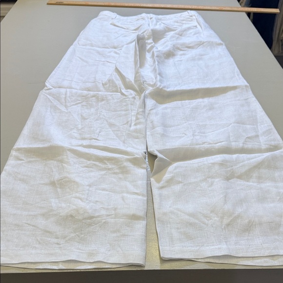 J. Crew Wide-leg Essential pant in linen Size 4 - Picture 14 of 14